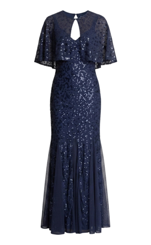 Dark blue dress